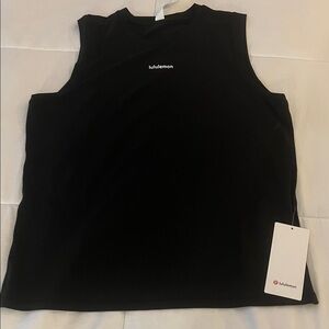 Lululemon Black Sleeveless muscle Top